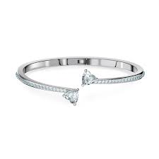 ATTRACT SOUL:BANGLE HEART CZWH/CRY/RHS M