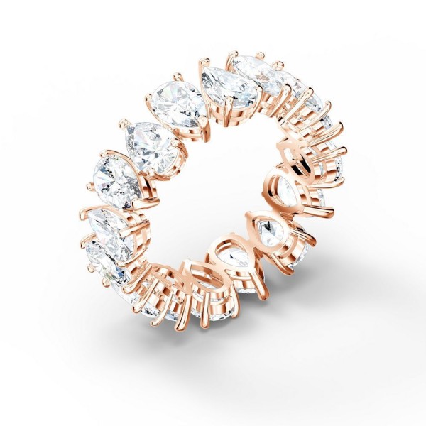 VITTORE:RING PEAR CZWH/ROS 2 58