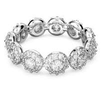 CONSTELLA:RING BAND WHITE/RHS 52