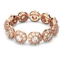 CONSTELLA:RING BAND WHITE/ROS 60