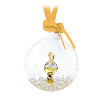 HOLIDAY CHEERS DULCIS:BALL ORN. YELLOW