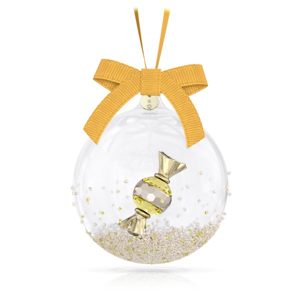 HOLIDAY CHEERS DULCIS:BALL ORN. YELLOW