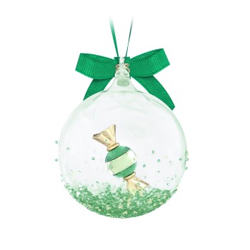HOLIDAY CHEERS DULCIS:BALL ORN. GREEN