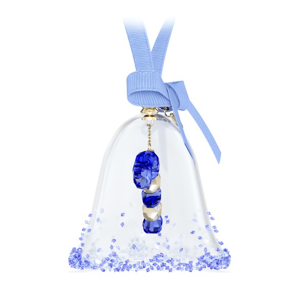 HOLIDAY CHEERS DULCIS:BELL ORNAMENT BLUE