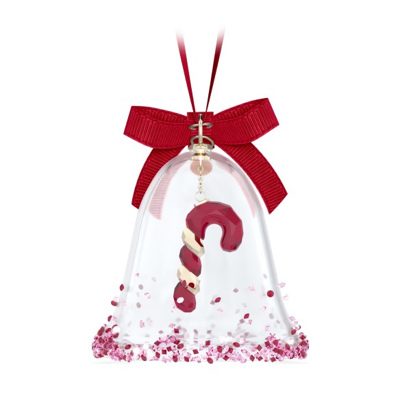 HOLIDAY CHEERS DULCIS:BELL ORNAMENT RED