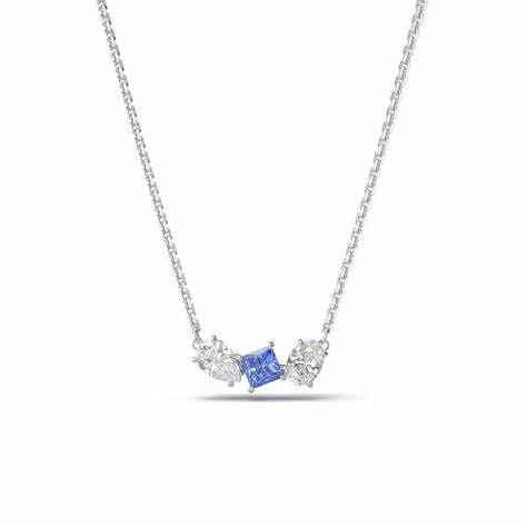 MESMERA:PEND BLUE WHITE/RHS
