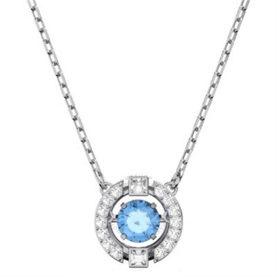 SS SPARKLING DC:NECKLACE CZFU/CRY/RHS