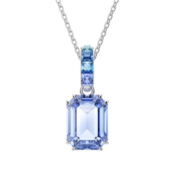 БИЖУТЕРИЯ/ОЖЕРЕЛЬЕ/MILLENIA:PEND LONG PENDANT BLU/RHS