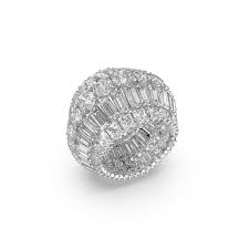 HYPERBOLA:RING L ROWS WHITE/RHS 52