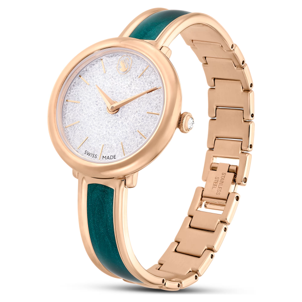 CRYSTALLINE BANGLE WATCH:MB GRE//PRO