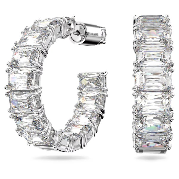 SS MATRIX:PE HOOP CLEAR WHITE/RHS